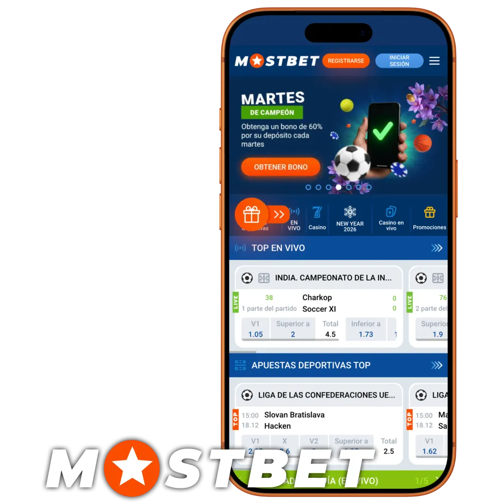 Instala la aplicación móvil de Mostbet para todos los teléfonos.