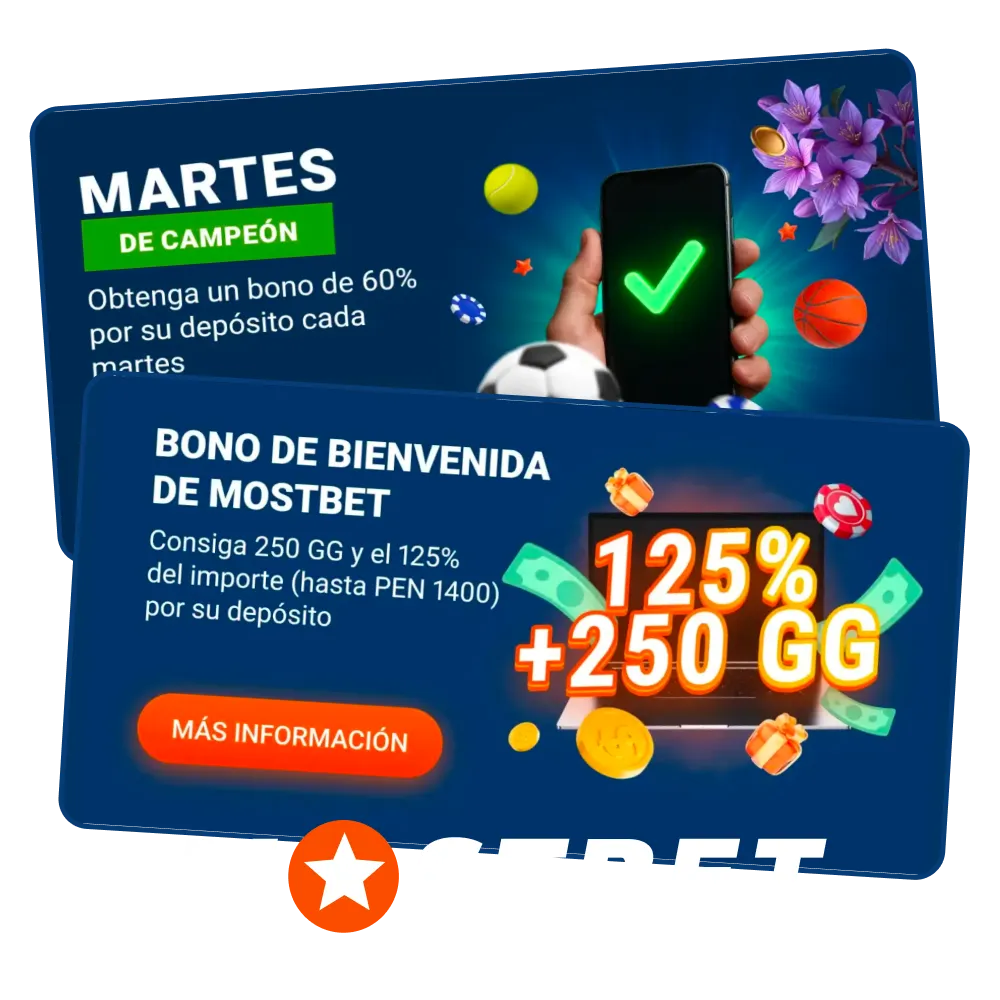 Un resumen de las mejores ofertas y bonos en Mostbet.