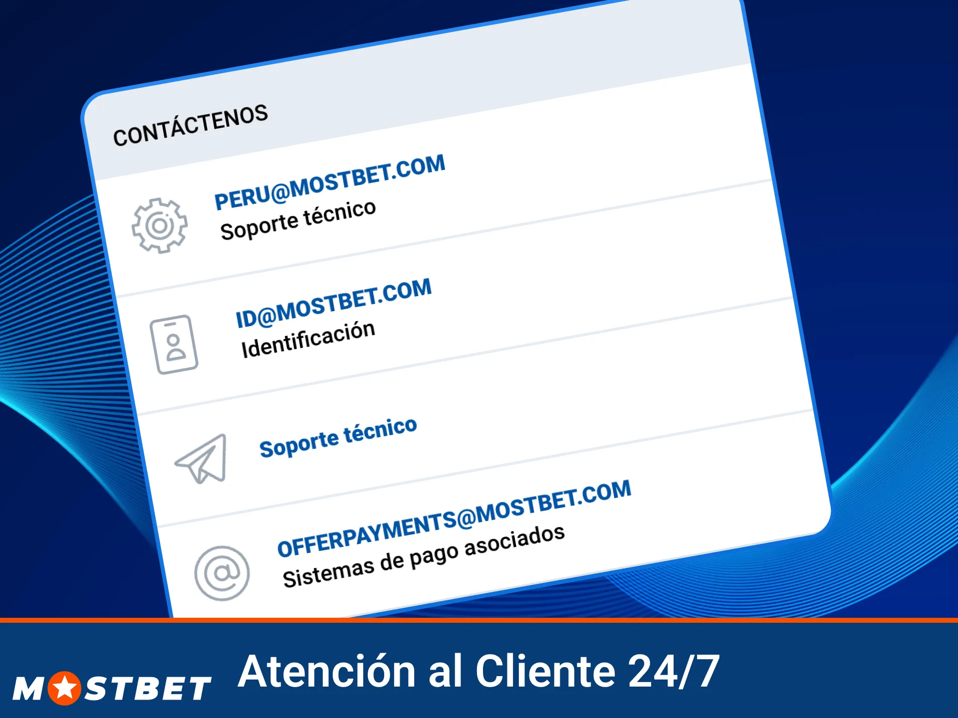 Gana más rápido con nuestro soporte de chat en Mostbet.