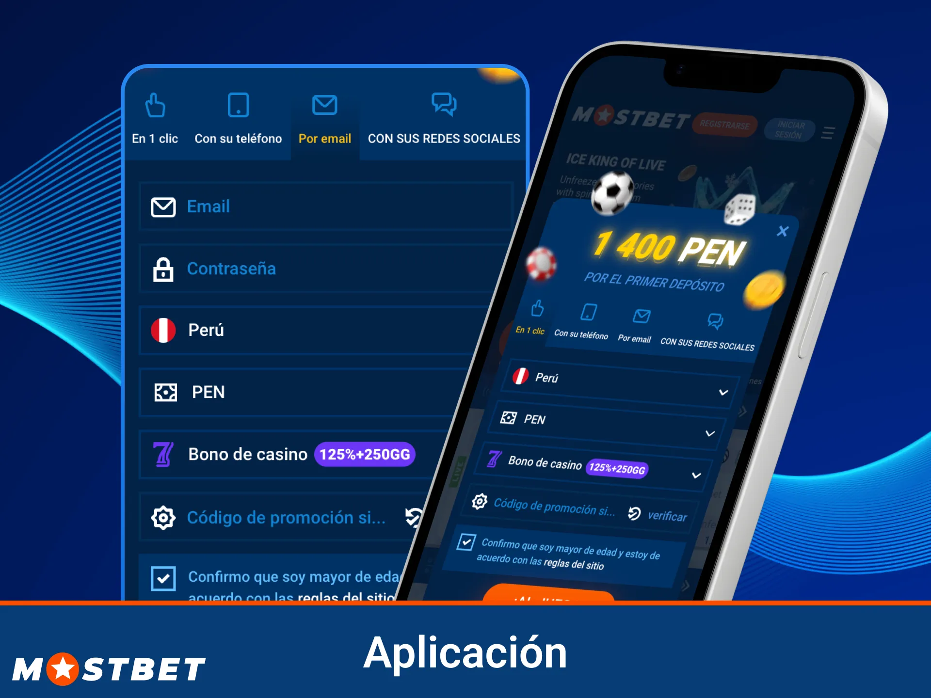 Regístrate en la app de Mostbet y recoge tus ganancias.