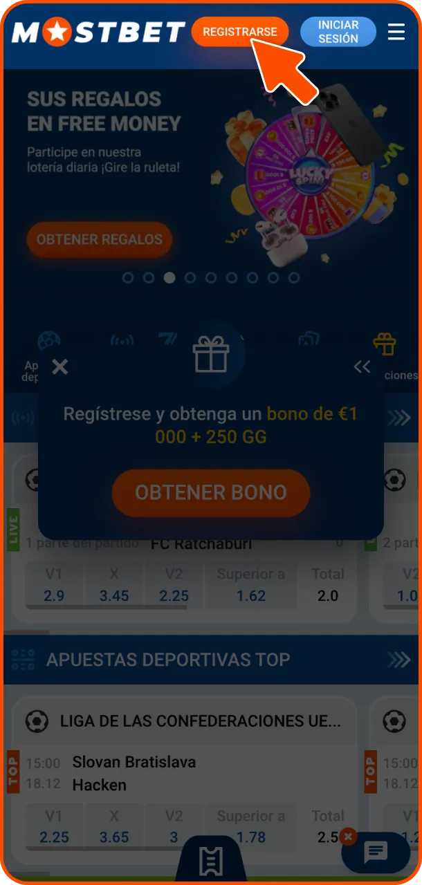 Ya te estamos esperando en Mostbet para que pruebes suerte.