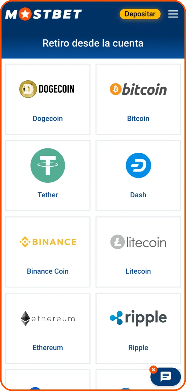 Gana y retira fondos con Mostbet.