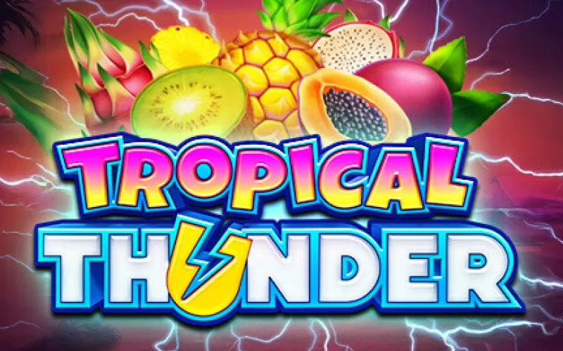Entra y prueba tu suerte hoy en Tropical Thunder Mostbet.